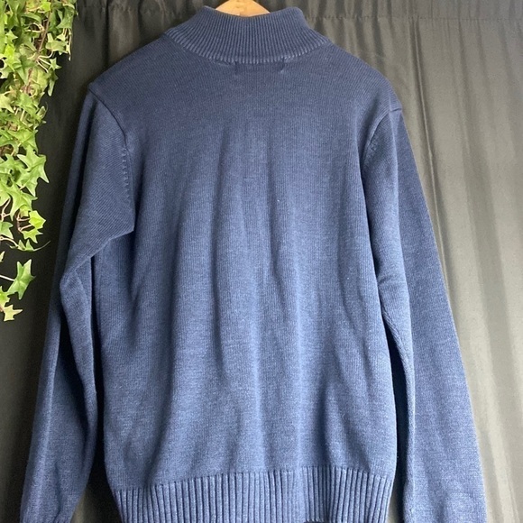 Oscar de Larenta 1/4 zip Pullover Sweater - Picture 4 of 10